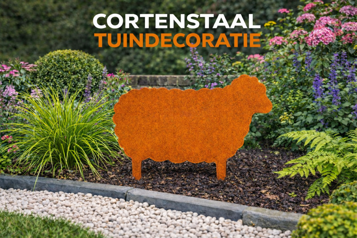 Schaap tuinprikker