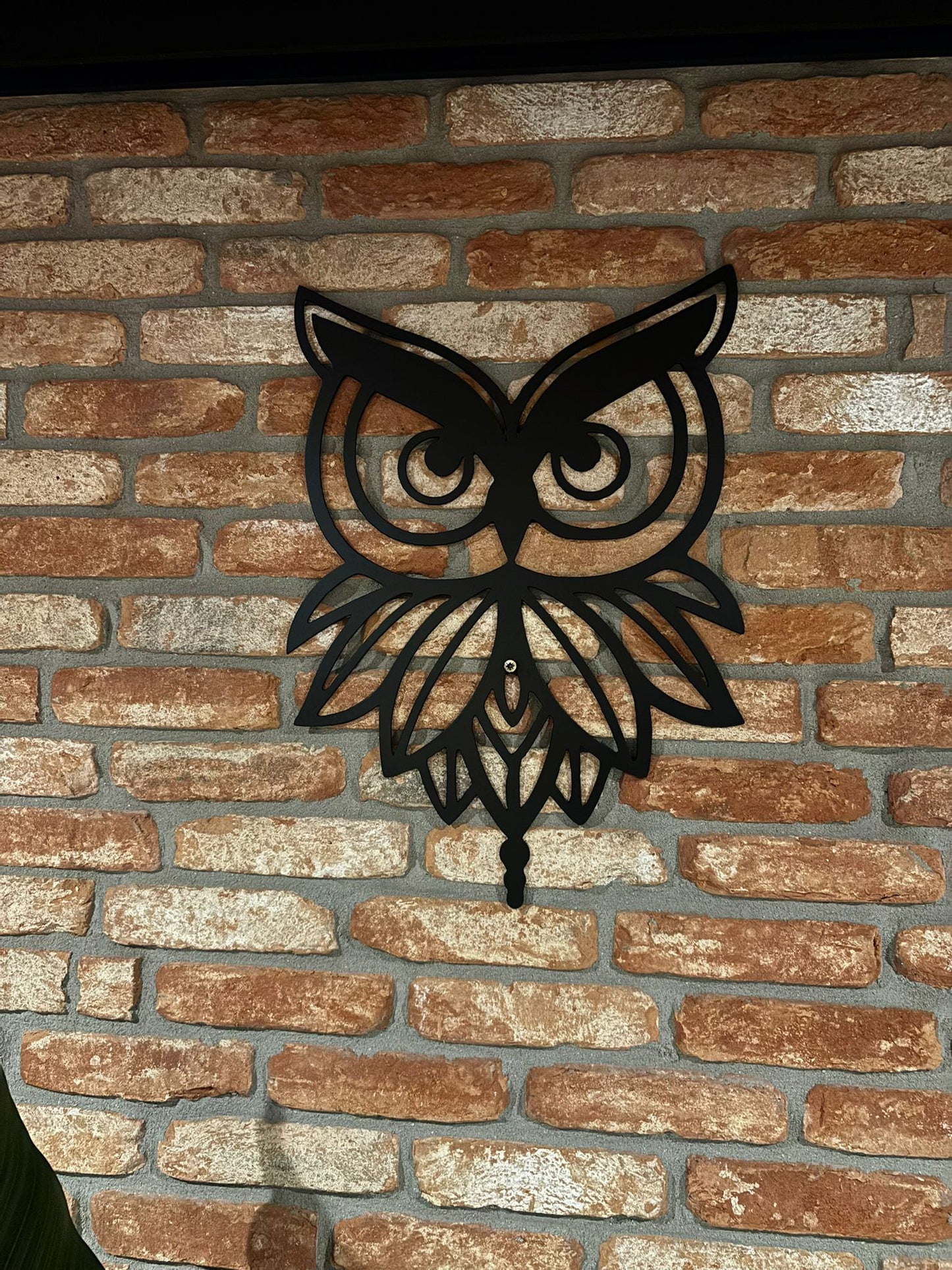 Uil van Staal – Wanddecoratie